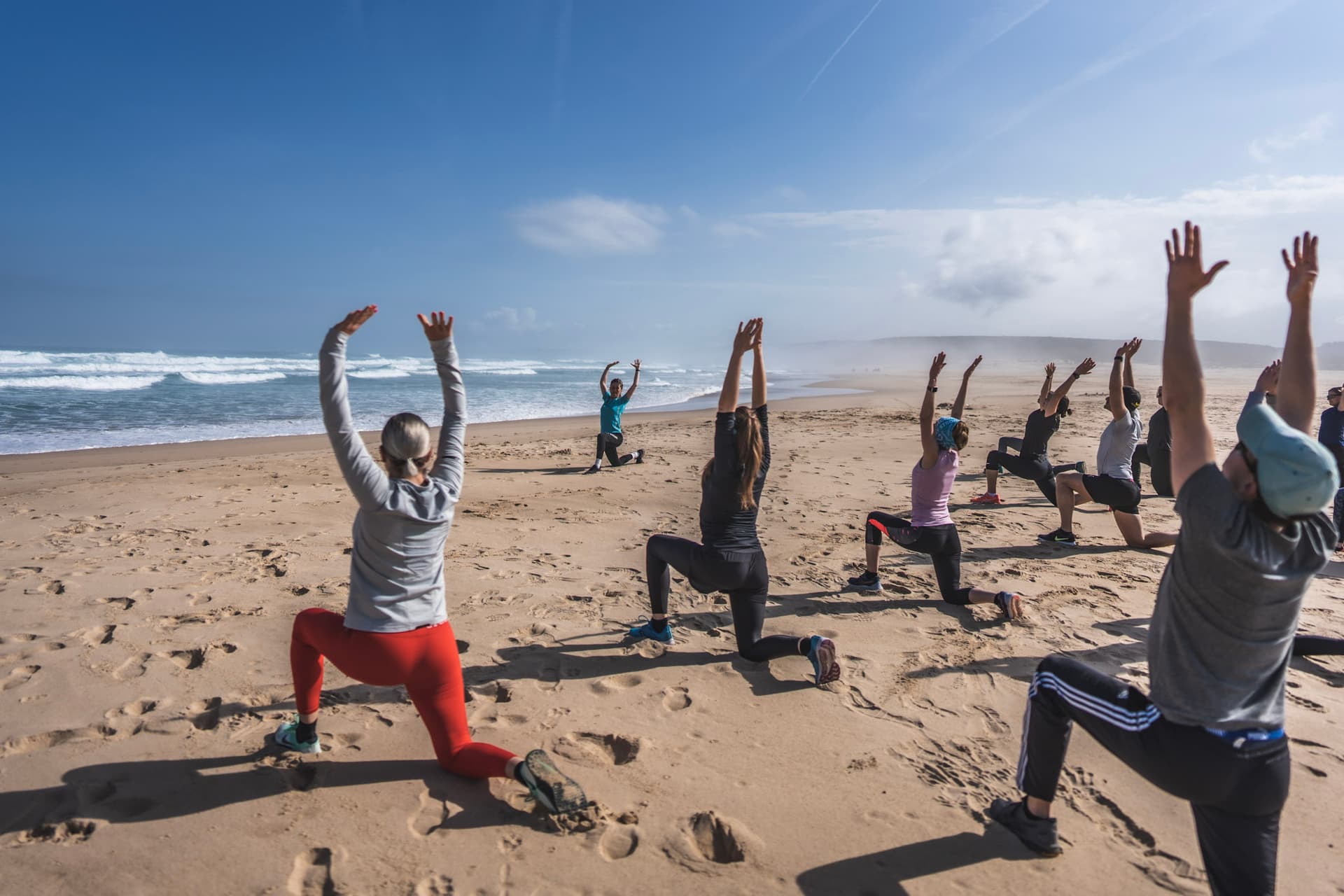 Teilnehmer am Fitnessurlaub in Portugal an der Algarve