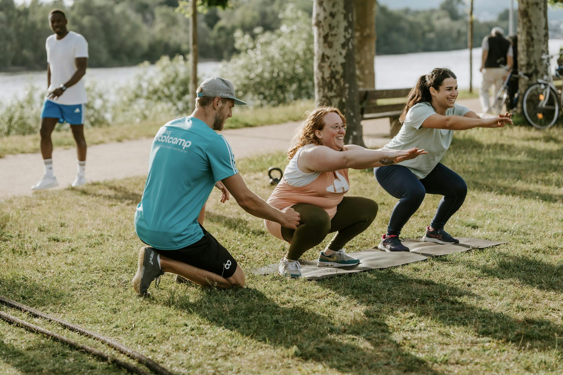 Ausschnitt aus dem Probetraining mit Personal Trainer