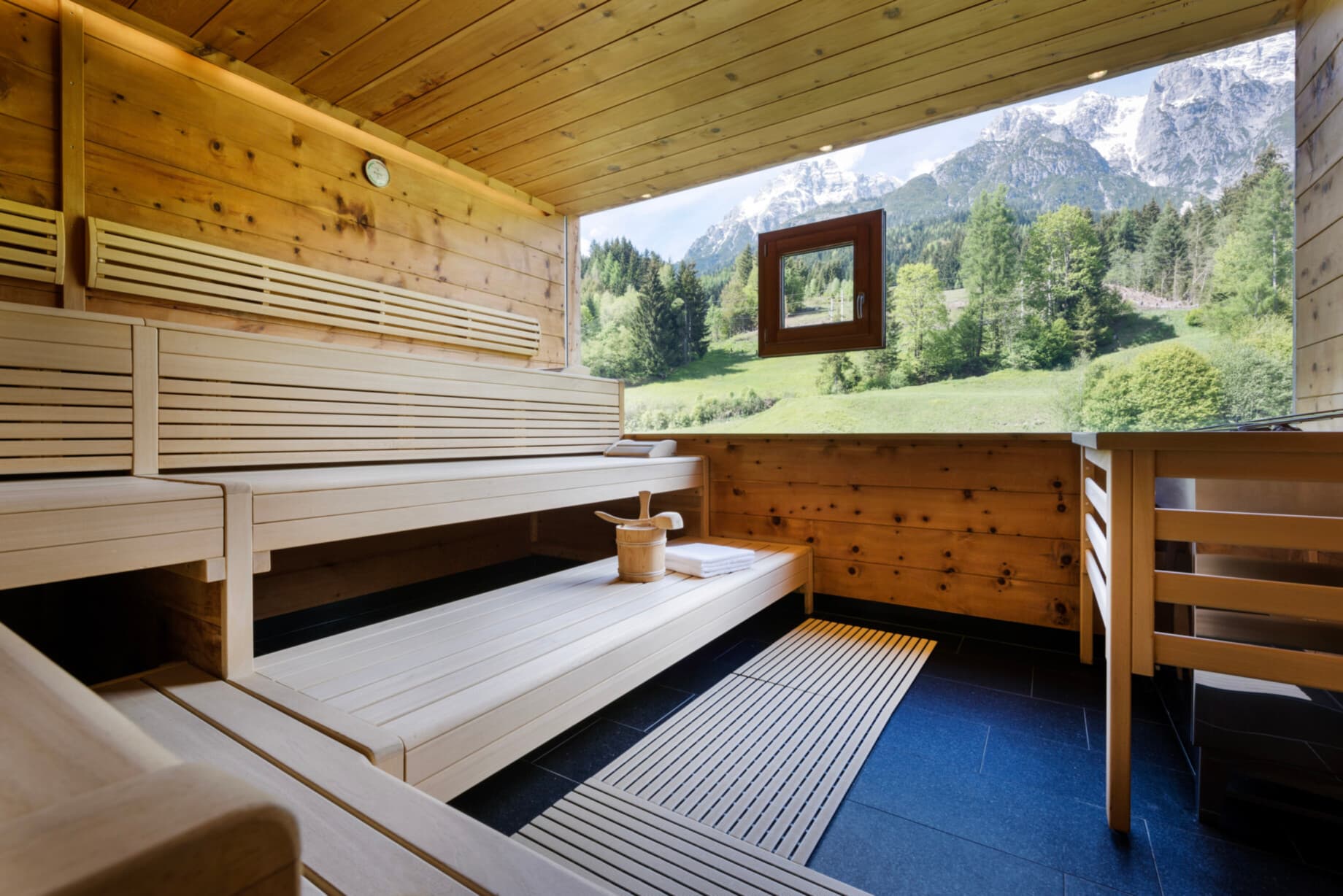 Wellness im Aktivurlaub mit Sauna