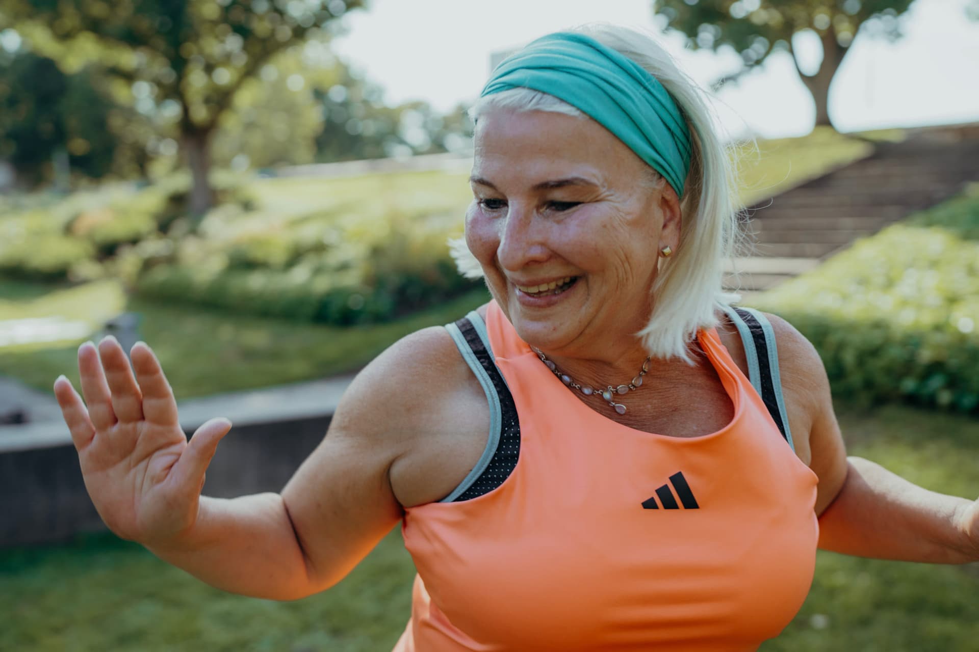 Bootie Anne erzählt, was sie am Frauen Fitness Bootcamp so liebt