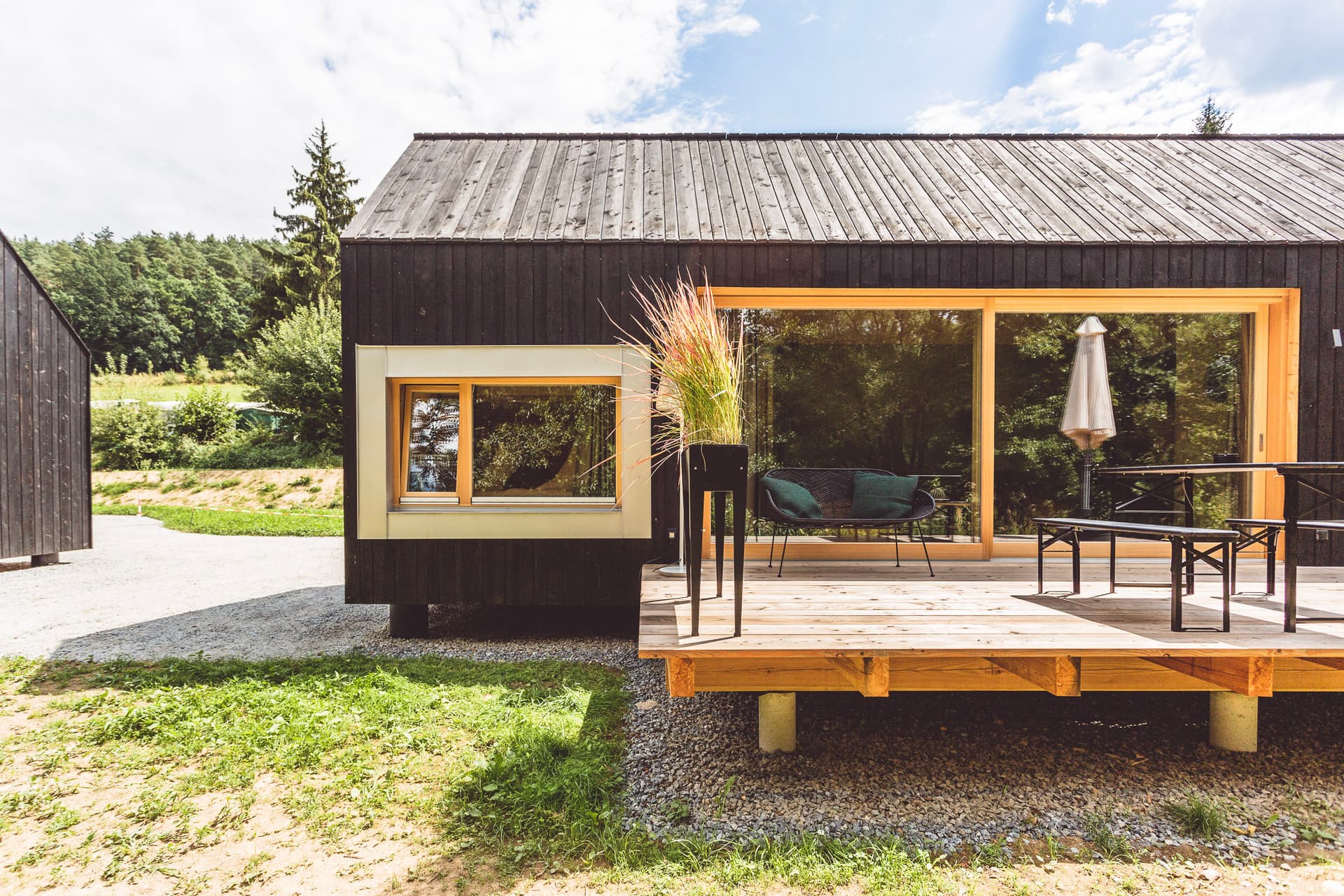 Luftige Eco Lodges der Schnitzmühle - Komfort mit Abenteuercharakter.