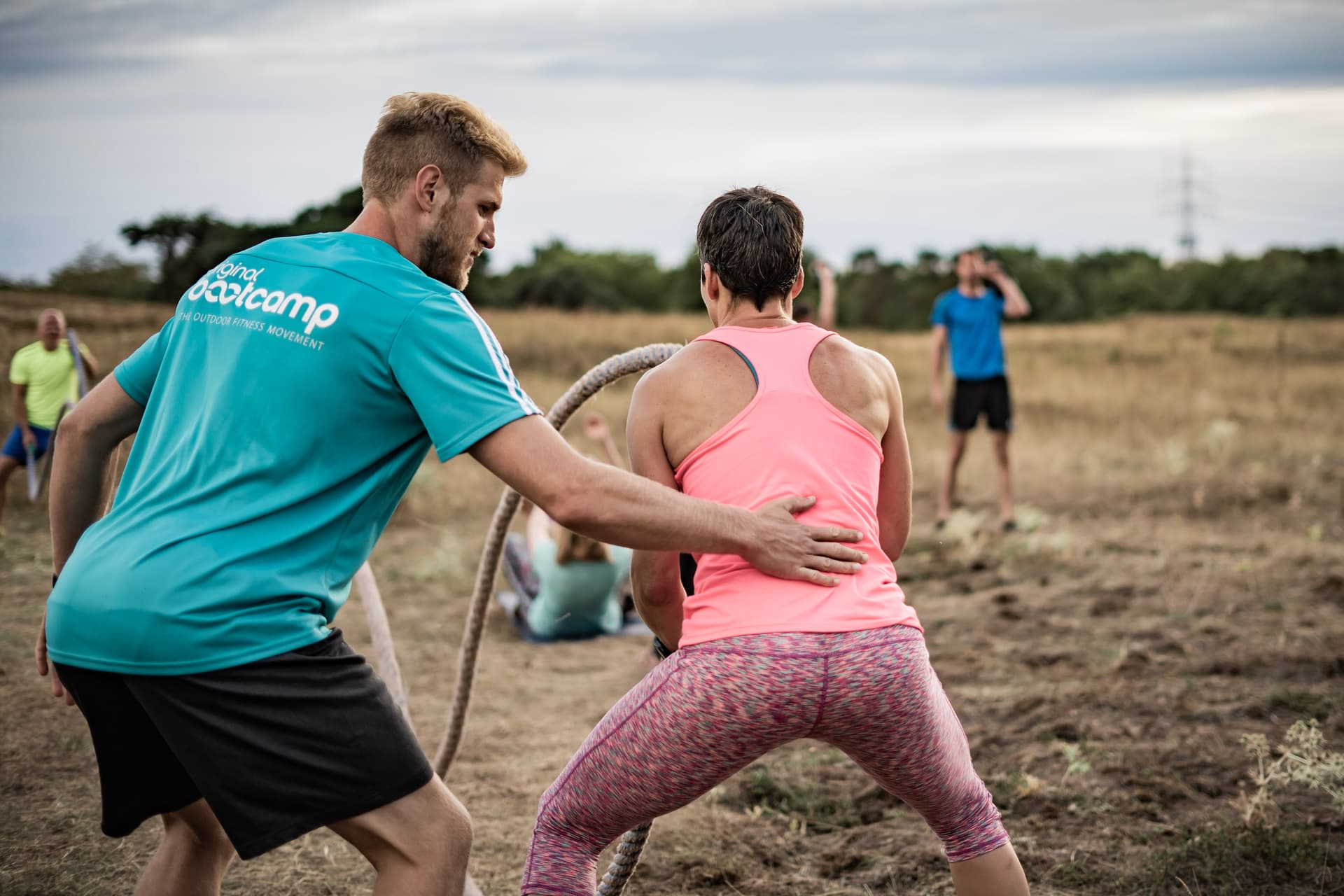 Outdoor Bootcamp Fitness Trainer