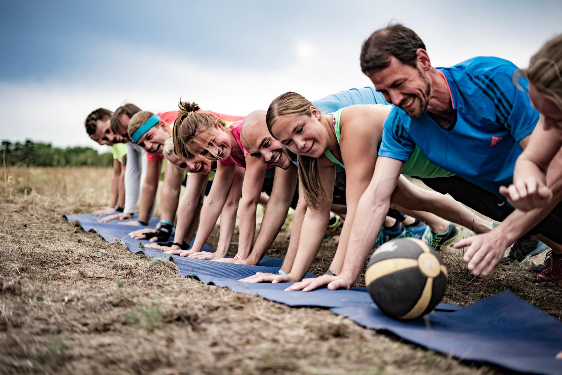 Fitness Training Draussen Bootcamp OBC