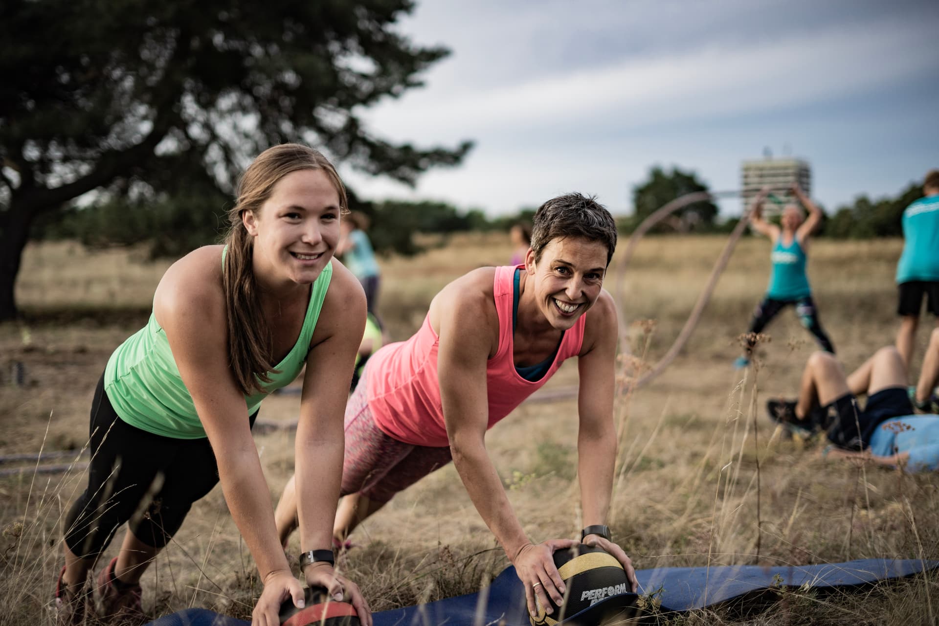 Outdoor Fitness mit Original Bootcamp