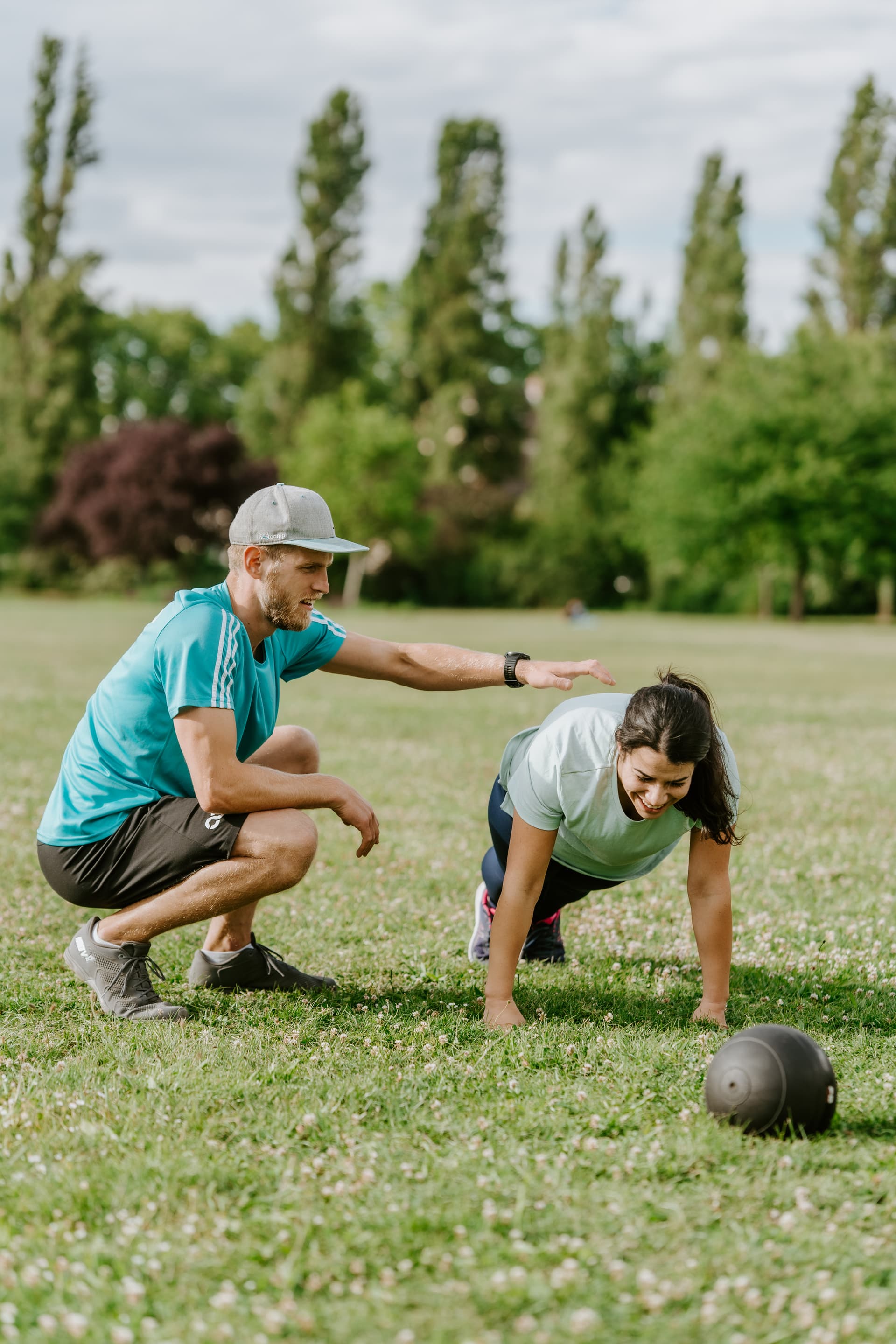 Persönliche Betreuung im Bootcamp Training