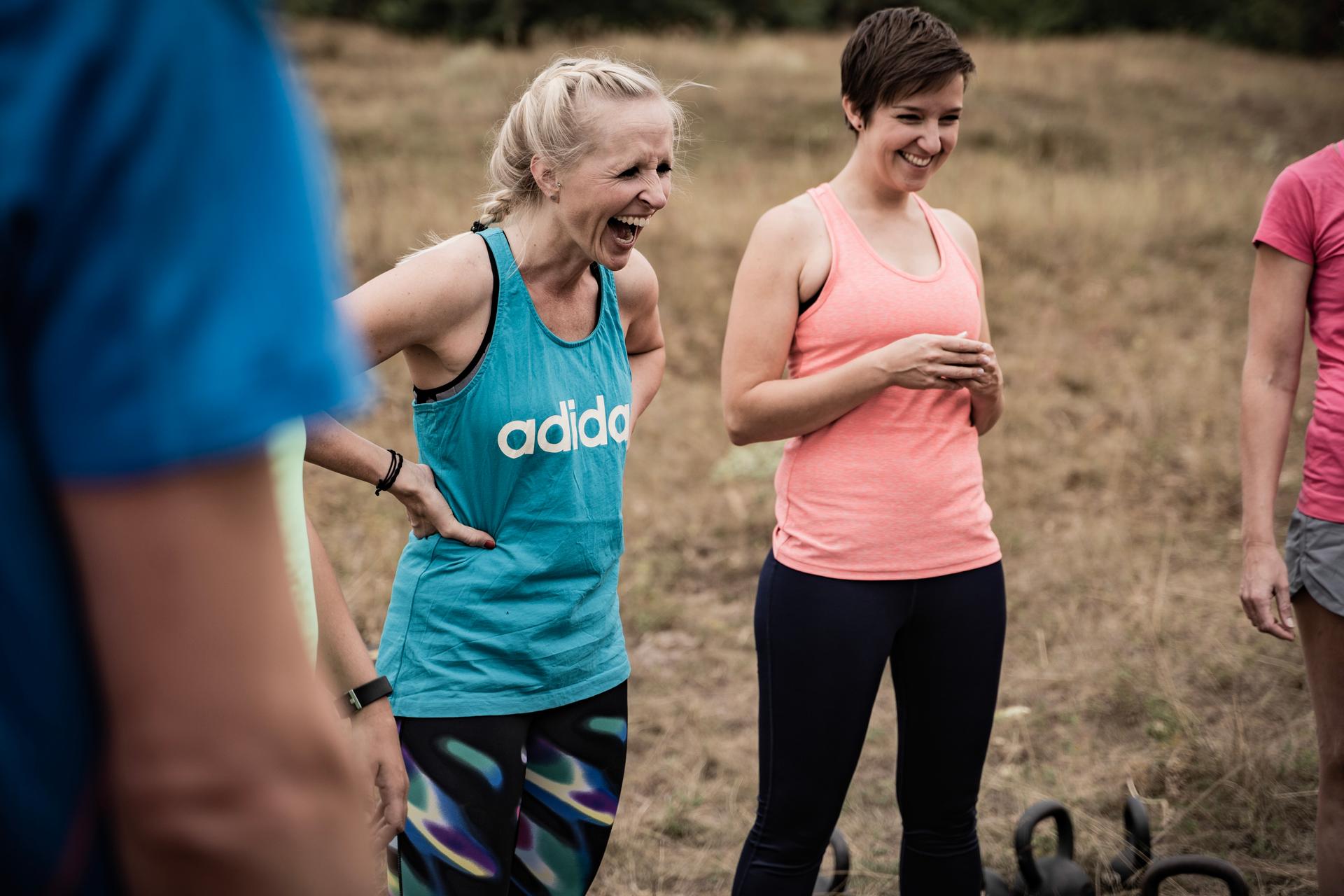 Viel Spaß beim Outdoor Fitness Training